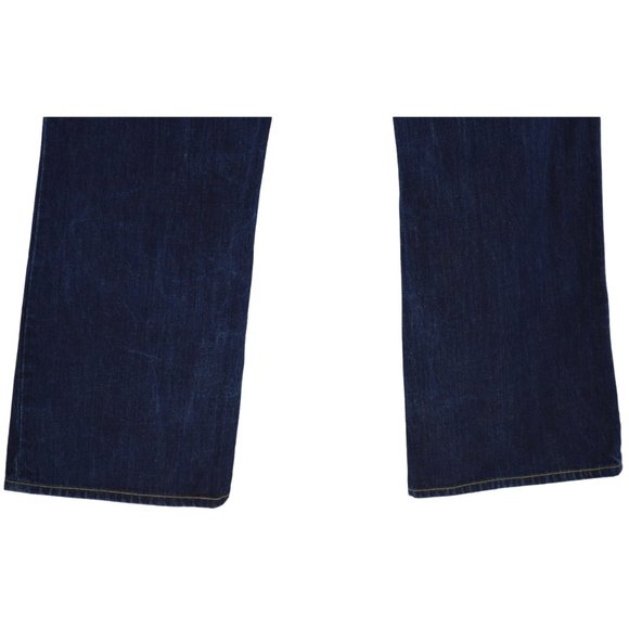 PNB Nation Jeans Size 36 x 33 Straight Leg Boot Cut Dark Wash Button Fly Denim - Picture 6 of 6